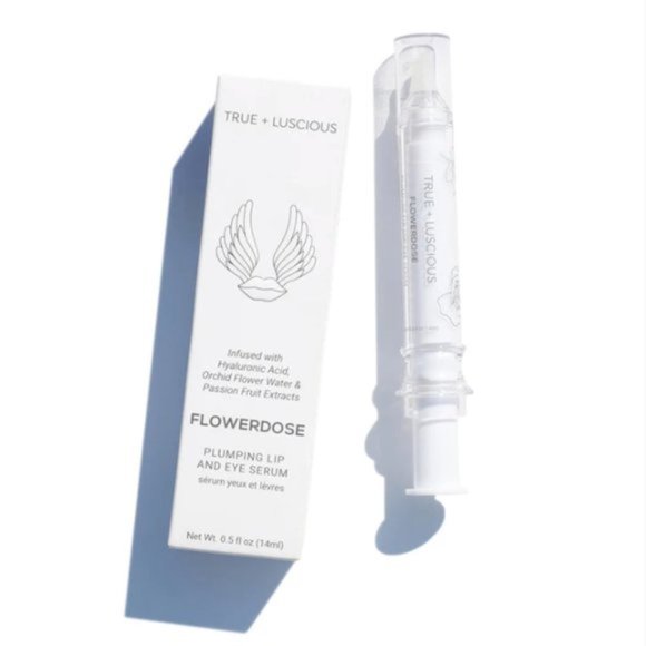 True + Luscious Other - True + Luscious Flowerdose Lip & Eye Serum- NIB